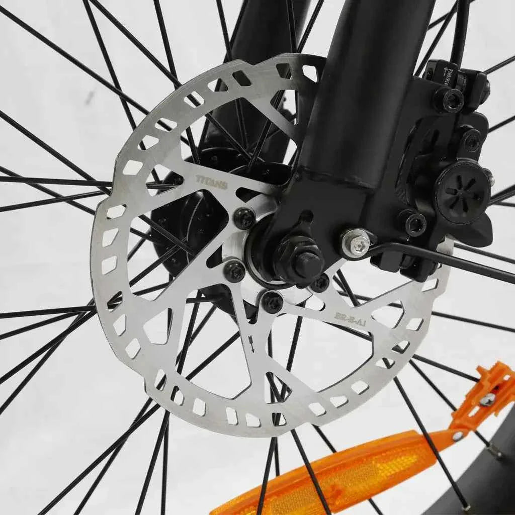 20" Fat Tire K750 Electric Cargo Bike 750W 48V 20.8Ah Battery