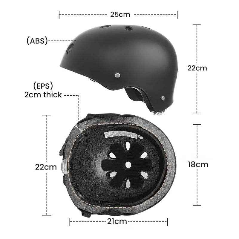 FinBike Helmet with Matte PC Shell