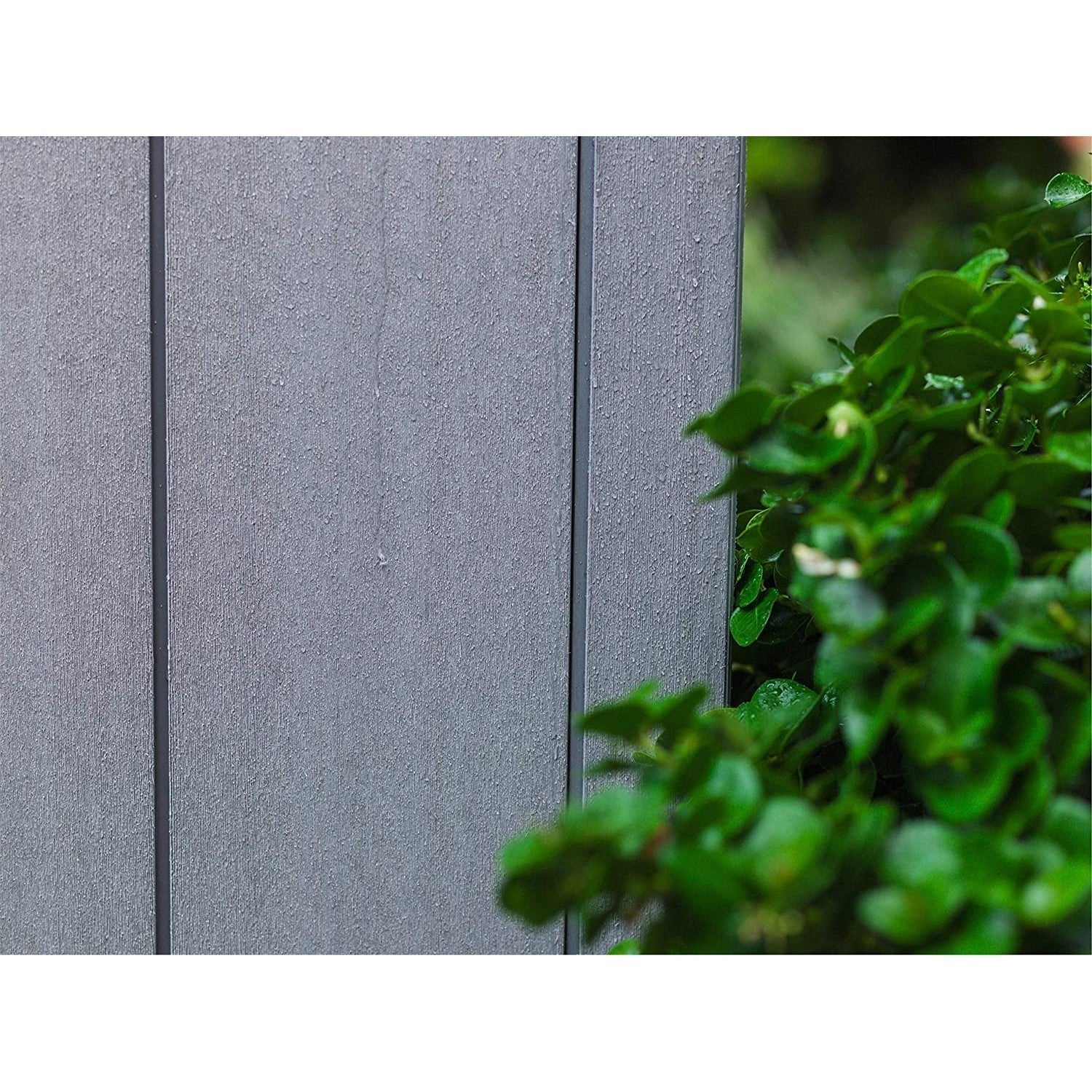 11x 7 Artisan Heavy Duty Plastic Pent Shed – Grey