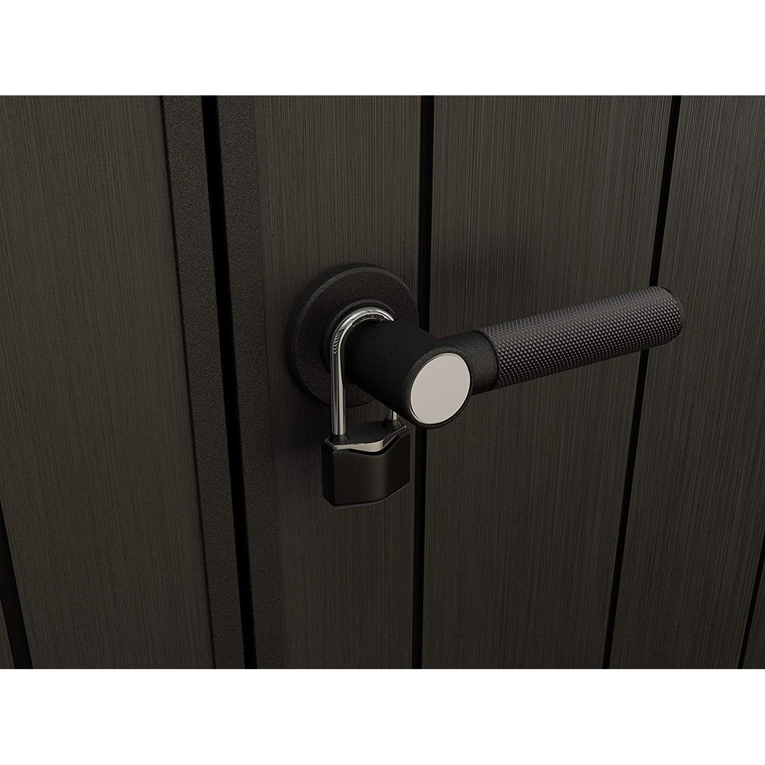 11x 7 Artisan Heavy Duty Plastic Pent Shed – Grey