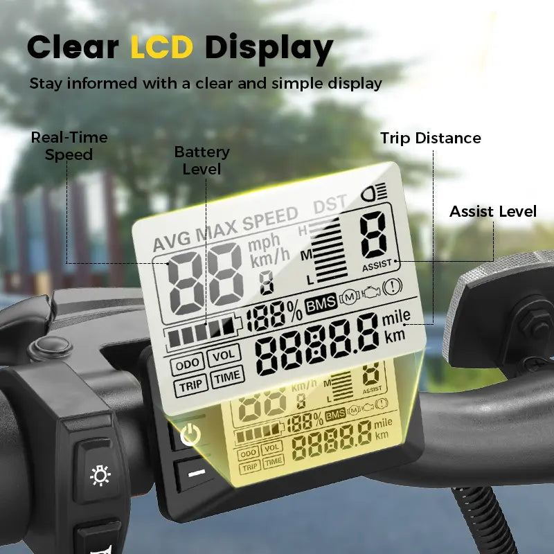 Finbike M10 Mountain Electric Bike 36V 10.4Ah 35km/h Speed