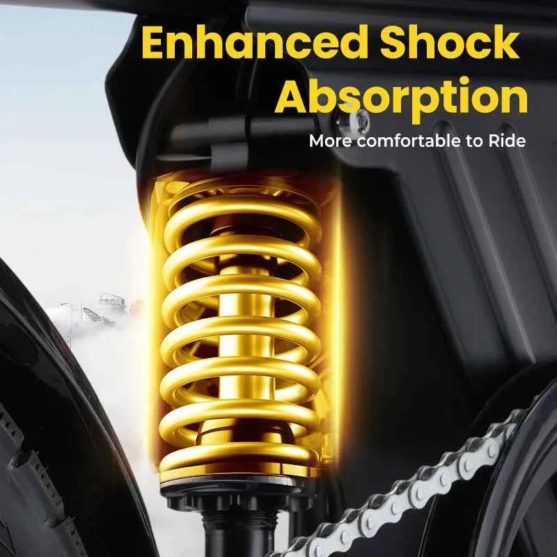 Finbike U1 Electric City Bike 36V 7.8Ah Battery 45km Max Range