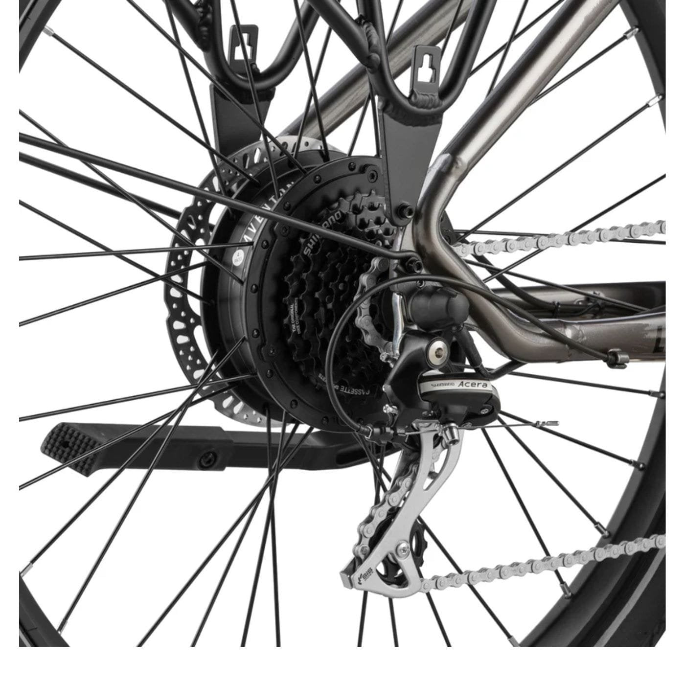 Aventon – Level.2 Commuter Step-Through EBike W/ up to 60 Miles Max Operating Range and 28 MPH Max Speed – Medium/Large