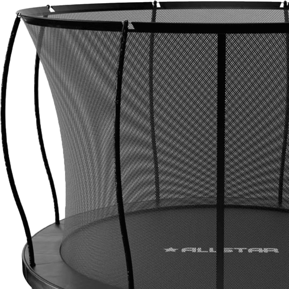 ALLSTAR 10 Trampoline Outdoor Backyard Play Equipment with Net & Ladder