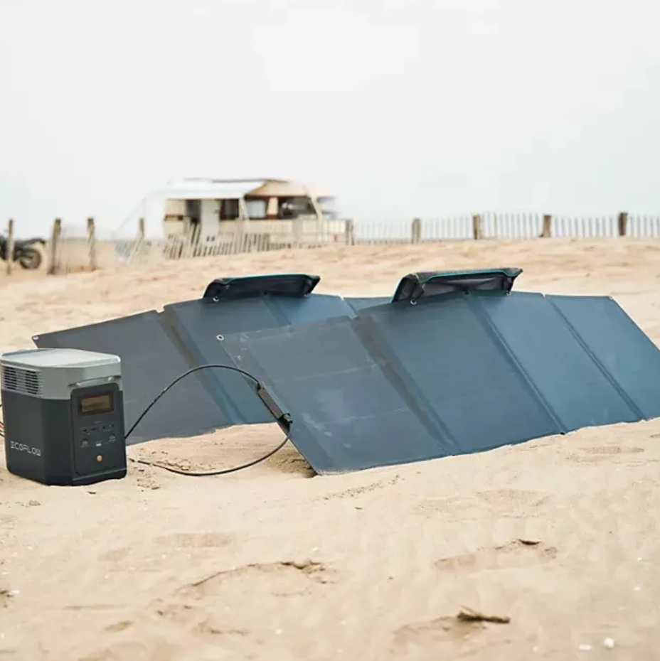 ECOFLOW DELTA 2 950 WITH 2PCS 110W SOLAR PANEL