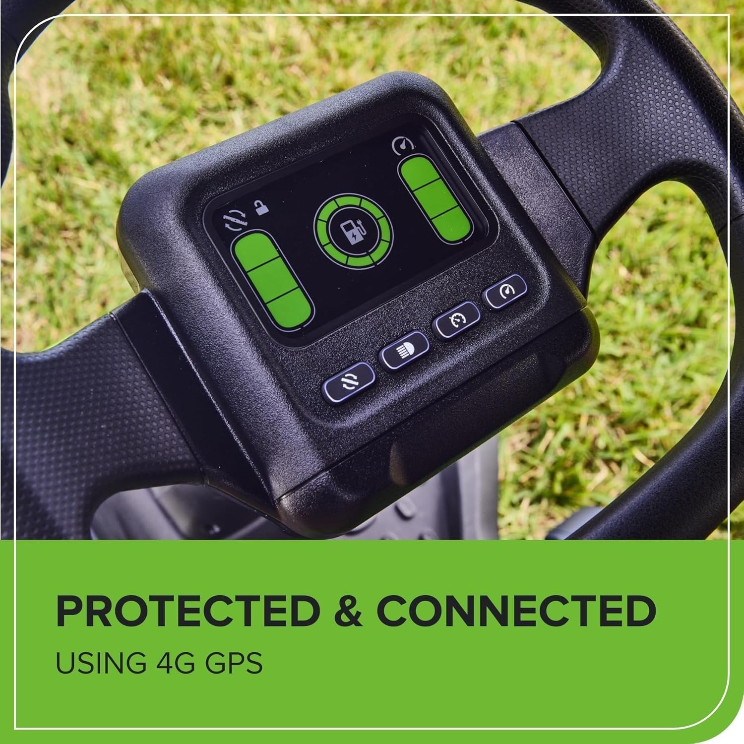 Greenworks 60V 30” CrossoverT Riding Lawn Tractor with 8.0 Ah