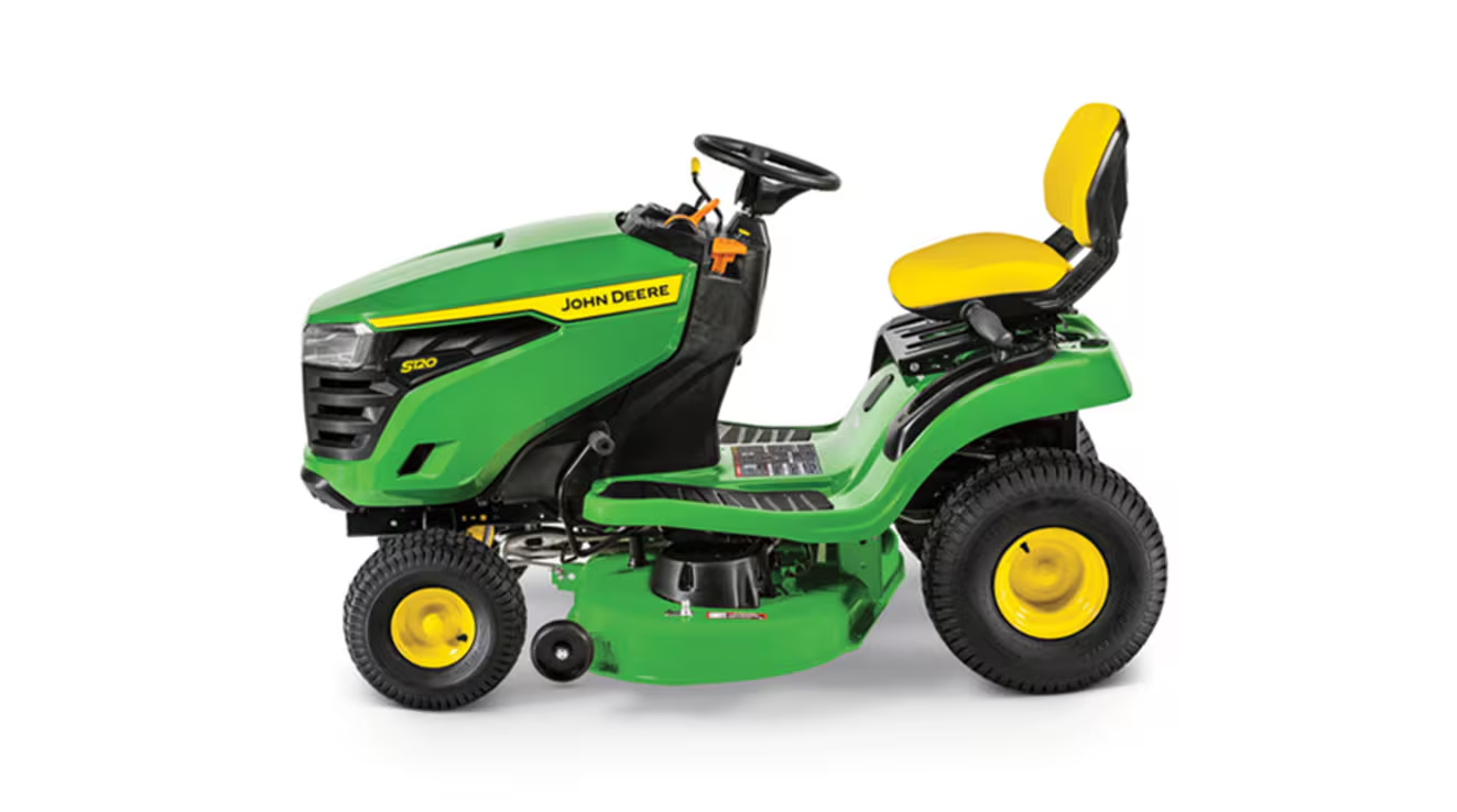 John Deere S120 Mower 42 in. 22 HP V-Twin Gas Hydrostatic Riding Lawn Mower