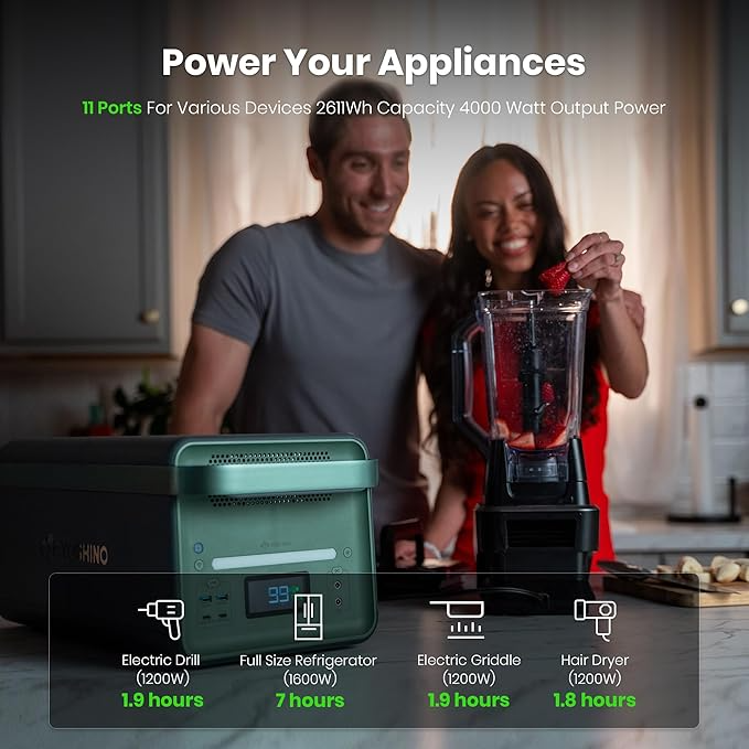 Yoshino B4000 SST New Solid-State Portable Power Station