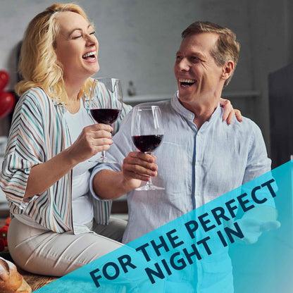 24 Bottle Wine Cooler Fridge with Digital Touch Screen Controls & LED Light, Black - DH9