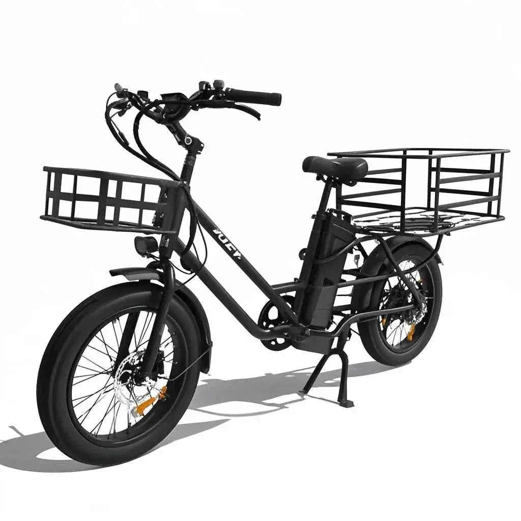 20" Fat Tire K750 Electric Cargo Bike 750W 48V 20.8Ah Battery