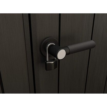 11x 7 Artisan Heavy Duty Plastic Pent Shed – Grey