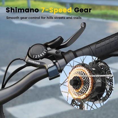 Finbike M10 Mountain Electric Bike 36V 10.4Ah 35km/h Speed