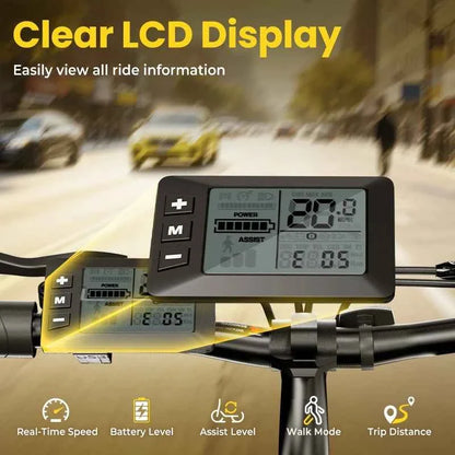 Finbike U1 Electric City Bike 36V 7.8Ah Battery 45km Max Range