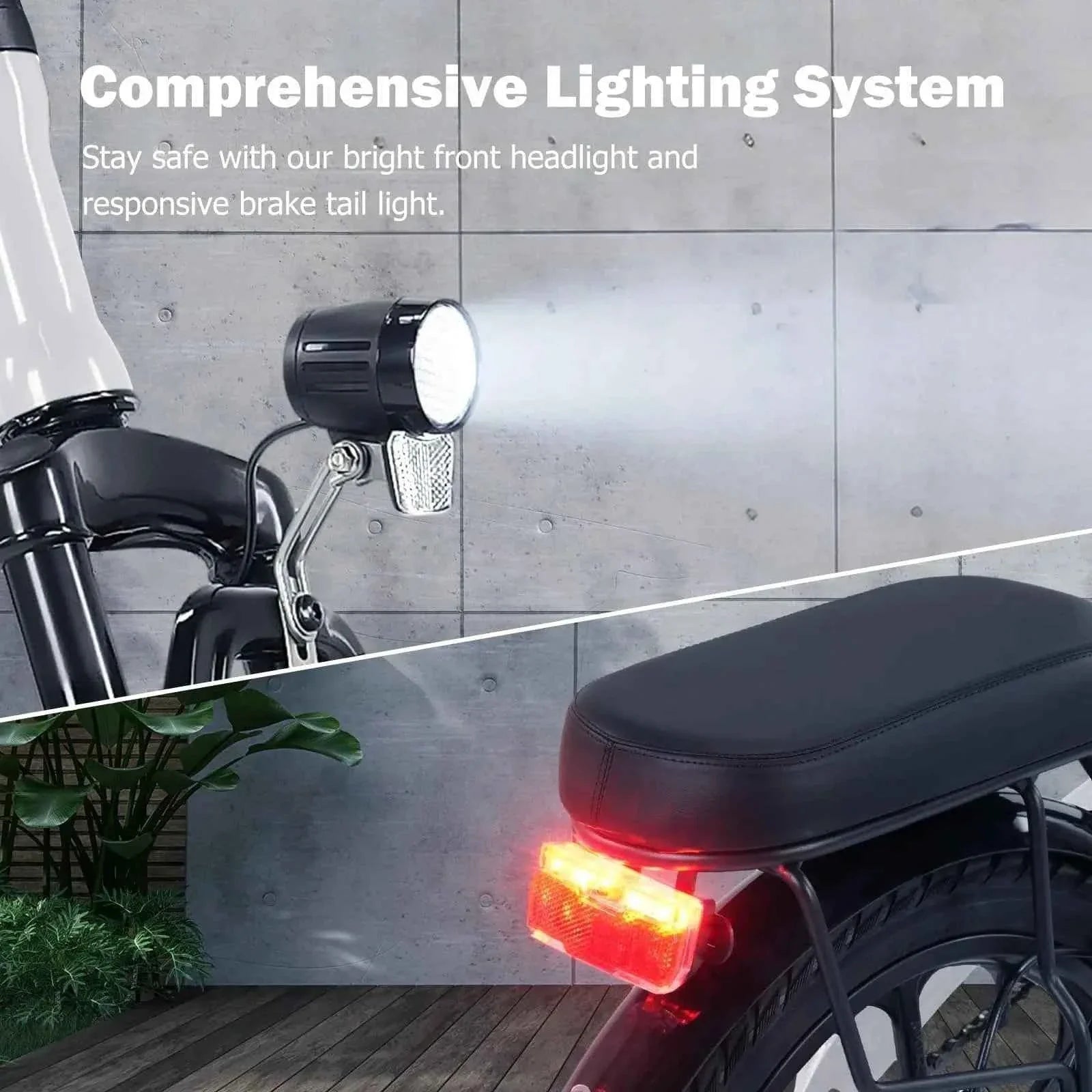 Finbike U3 Folding Electric Bike 250W 55km Range 2-3h Charge