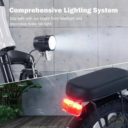 Finbike U3 Folding Electric Bike 250W 55km Range 2-3h Charge