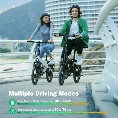 Finbike U3 Folding Electric Bike 250W 55km Range 2-3h Charge