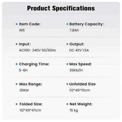 Finbike W6 E-Scooter 2-Pack Combo