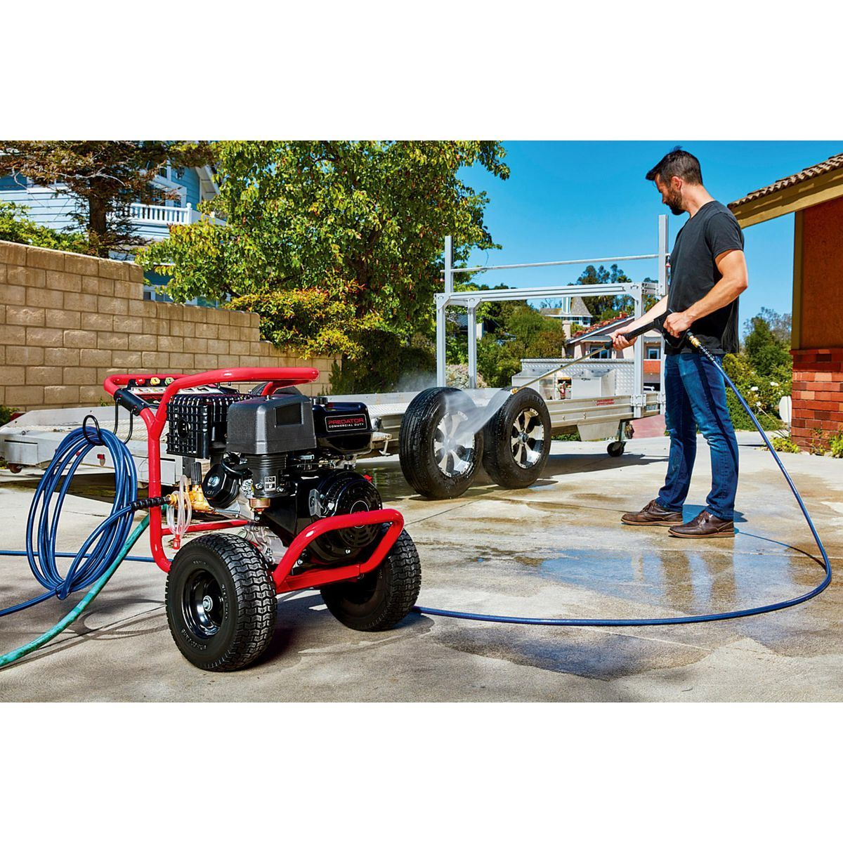 Predator 4400 PSI, 4.2 GPM, 13 HP (420cc) Commercial Duty Pressure Washer EPA