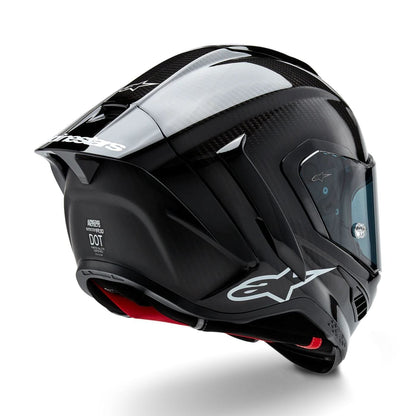 Alpinestars Supertech R10 Element ECE 06 / FIM Full Face Helmet Gloss Black / Carbon / Silver