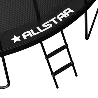 ALLSTAR 10 Trampoline Outdoor Backyard Play Equipment with Net &amp; Ladder