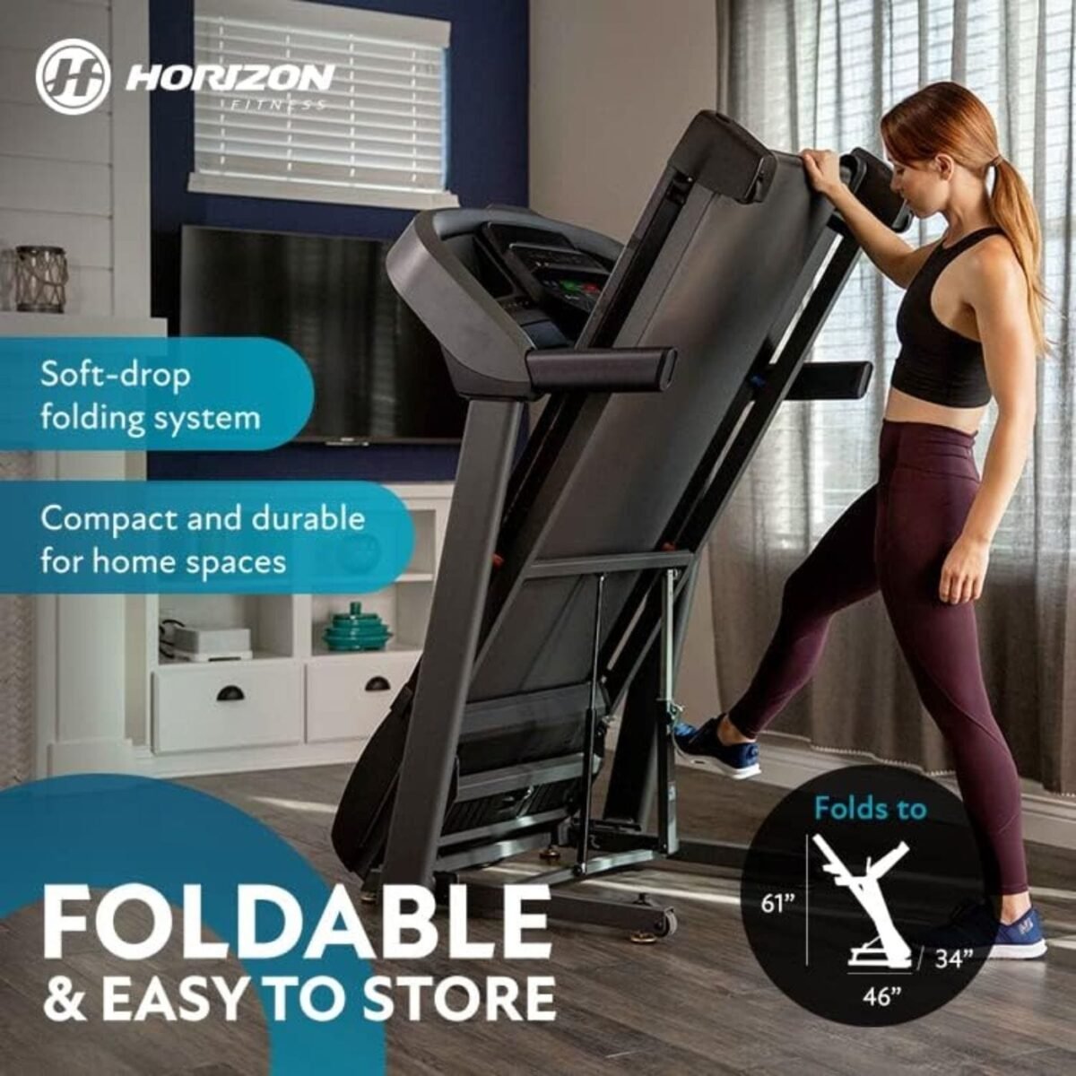 Horizon Fitness T101 Treadmill