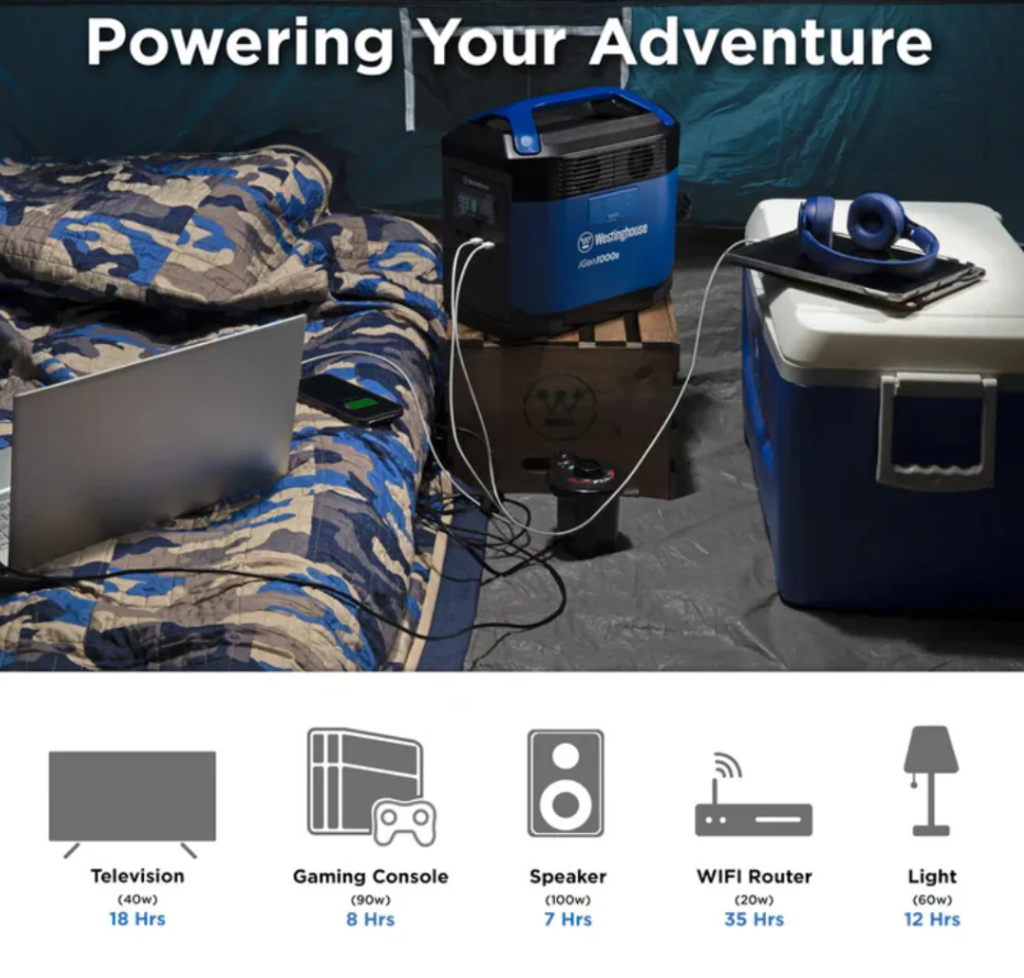 WESTINGHOUSE iGEN1000S PORTABLE POWER STATION