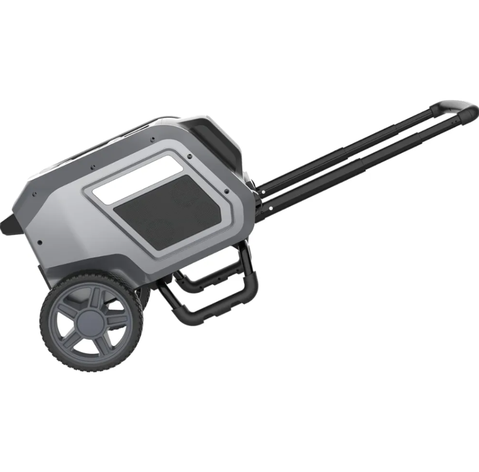 Yard Force Portable Power Station 2400-Watt Continuous 4800-Watt Peak, Bluetooth speaker, WIFI connection, Wireless Charging, RV 30A plug, LED light