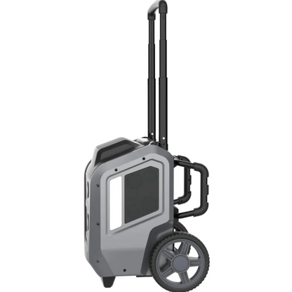 Yard Force Portable Power Station 2400-Watt Continuous 4800-Watt Peak, Bluetooth speaker, WIFI connection, Wireless Charging, RV 30A plug, LED light