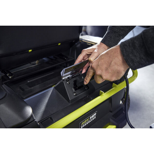 Ryobi 48V HP Brushless 54-inch 115 Ah Battery Electric Riding Zero Turn Mower