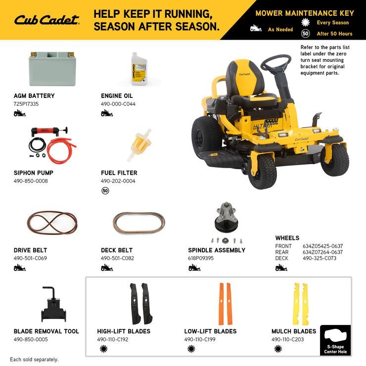 Cub Cadet Ultima Series ZTS1 46 Zero Turn Lawn Mower